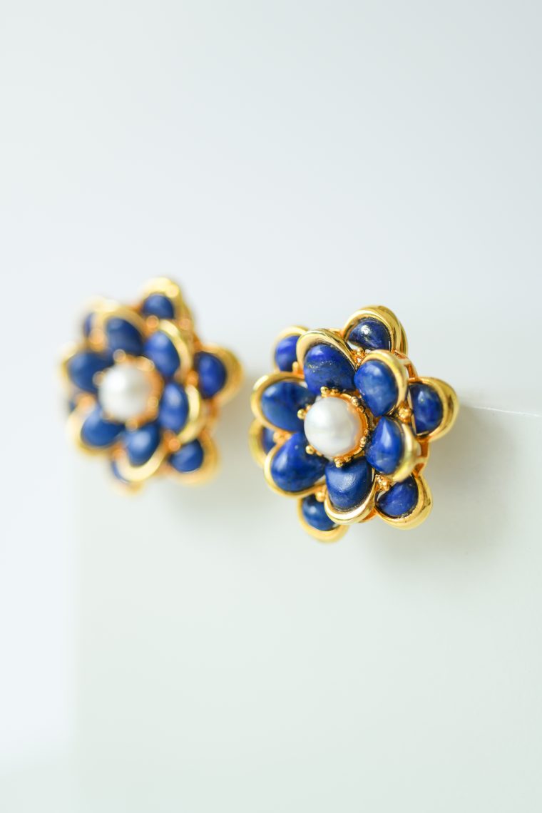 AZURE Climbing Rose Earrings - Image 4