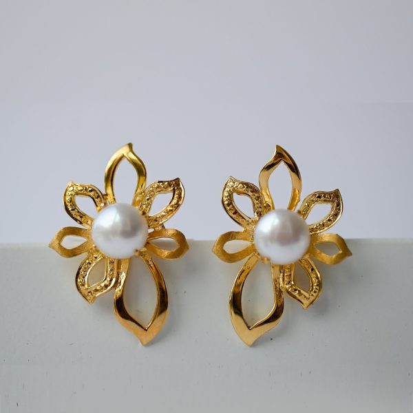 Jasmine Earrings- Gold Plated