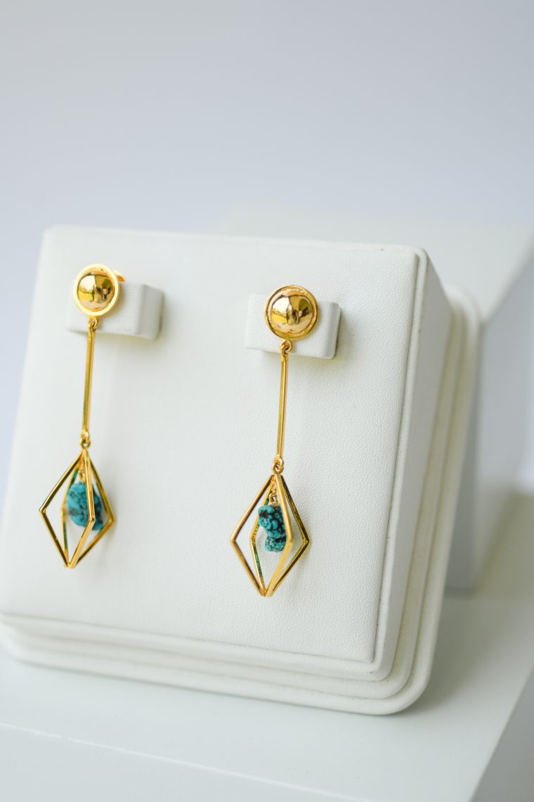 Dangling Prism Earrings - Image 4