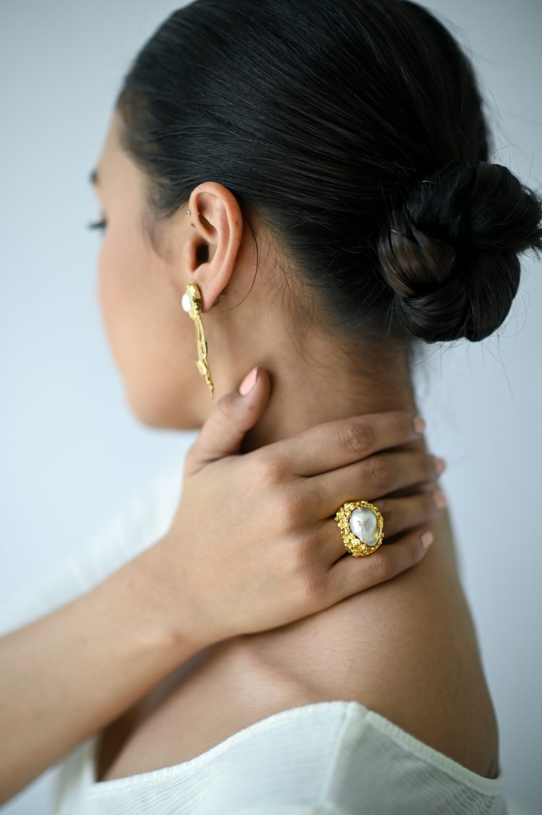 Gilded Baroque Ring - Image 2