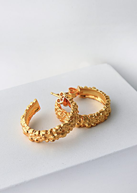 Gilded Molten Hoops - Image 4