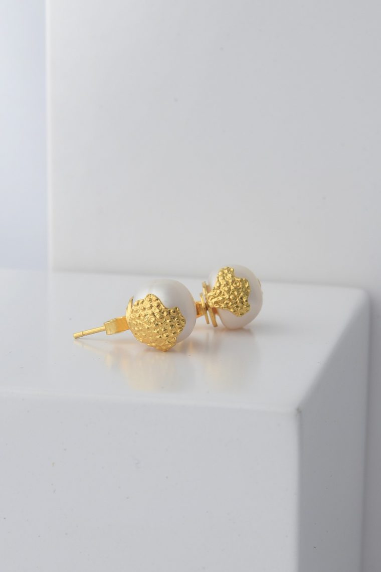 Gilded Maria Studs - Image 3