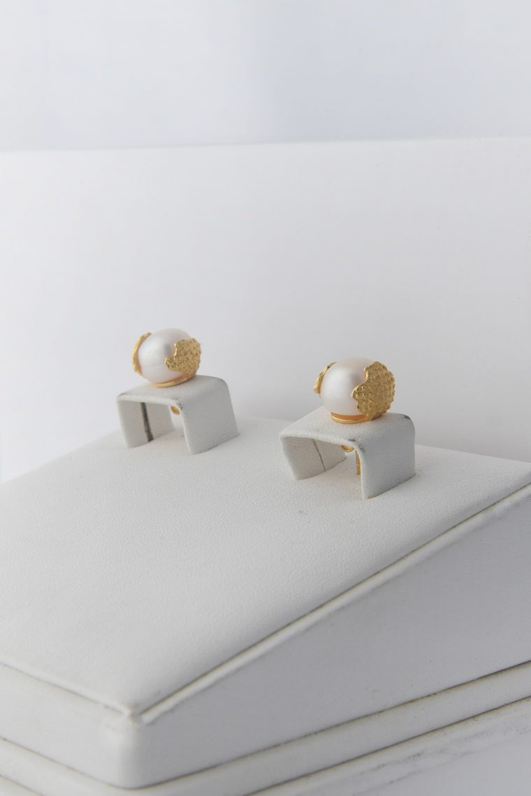 Gilded Maria Studs - Image 4