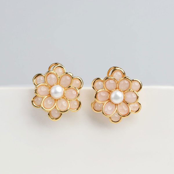 Rose Climbing Rose Earrings