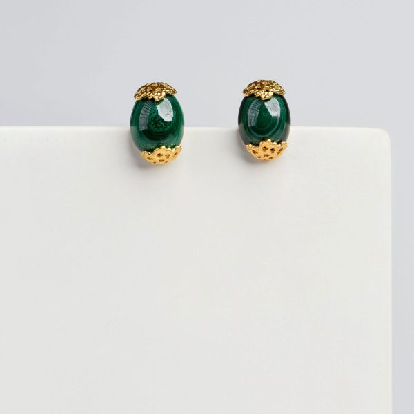 Malachite Maria Studs Malachite Maria Studs
