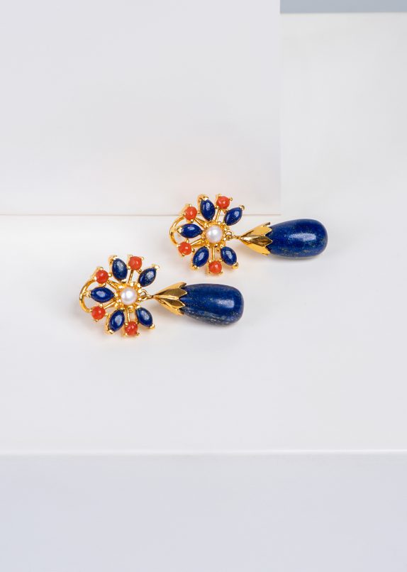 AZURE Starflower Earrings - Image 3