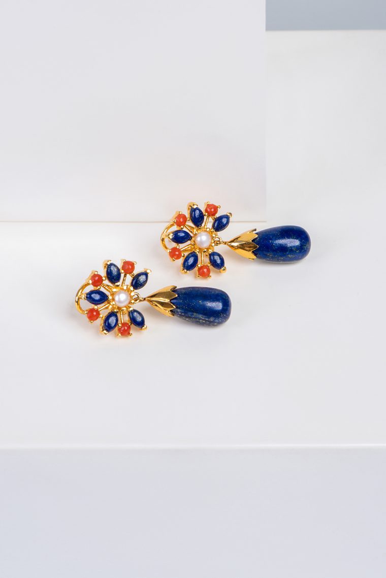 AZURE Starflower Earrings - Image 3