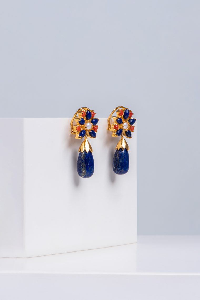 AZURE Starflower Earrings - Image 2